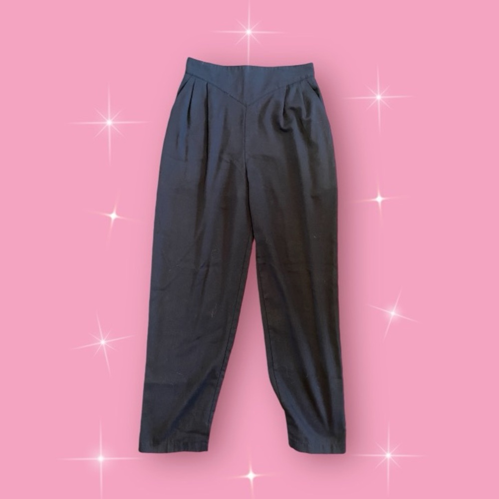 wide-leg black joggers: size small 🗝️